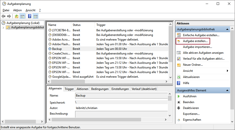 Paragon Backup and Recovery 16 Screenshot